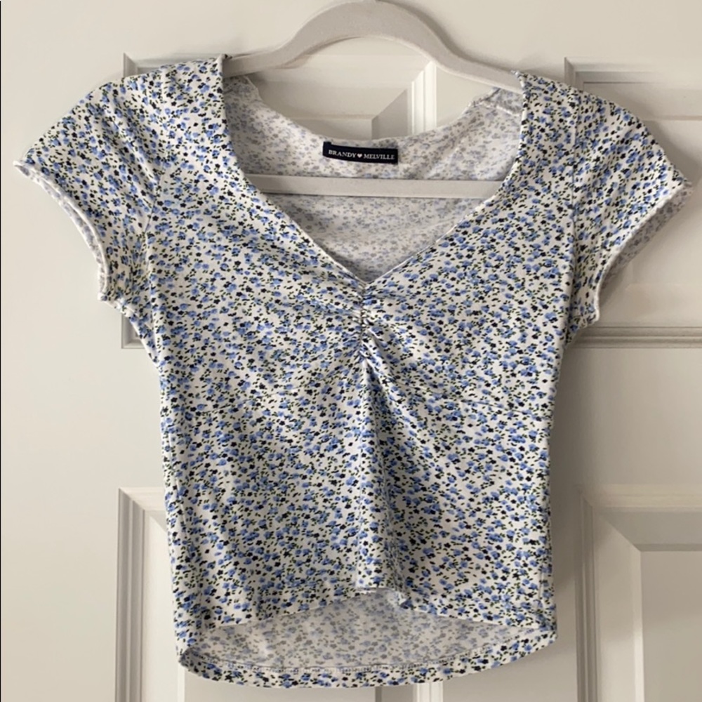 Rare Brandy floral Gina top
